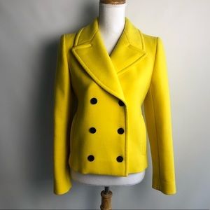 Balenciaga Double-Breasted Wool Pea Coat - sz 38